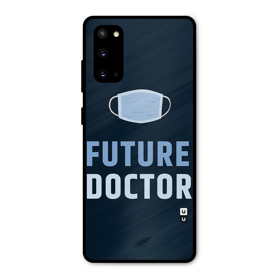 Future Doctor Metal Back Case for Galaxy S20