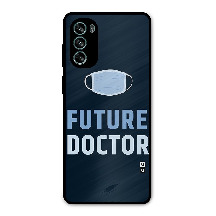 Future Doctor Metal Back Case for Moto G62