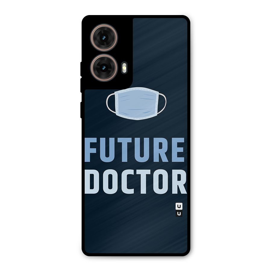 Future Doctor Metal Back Case for Moto G85