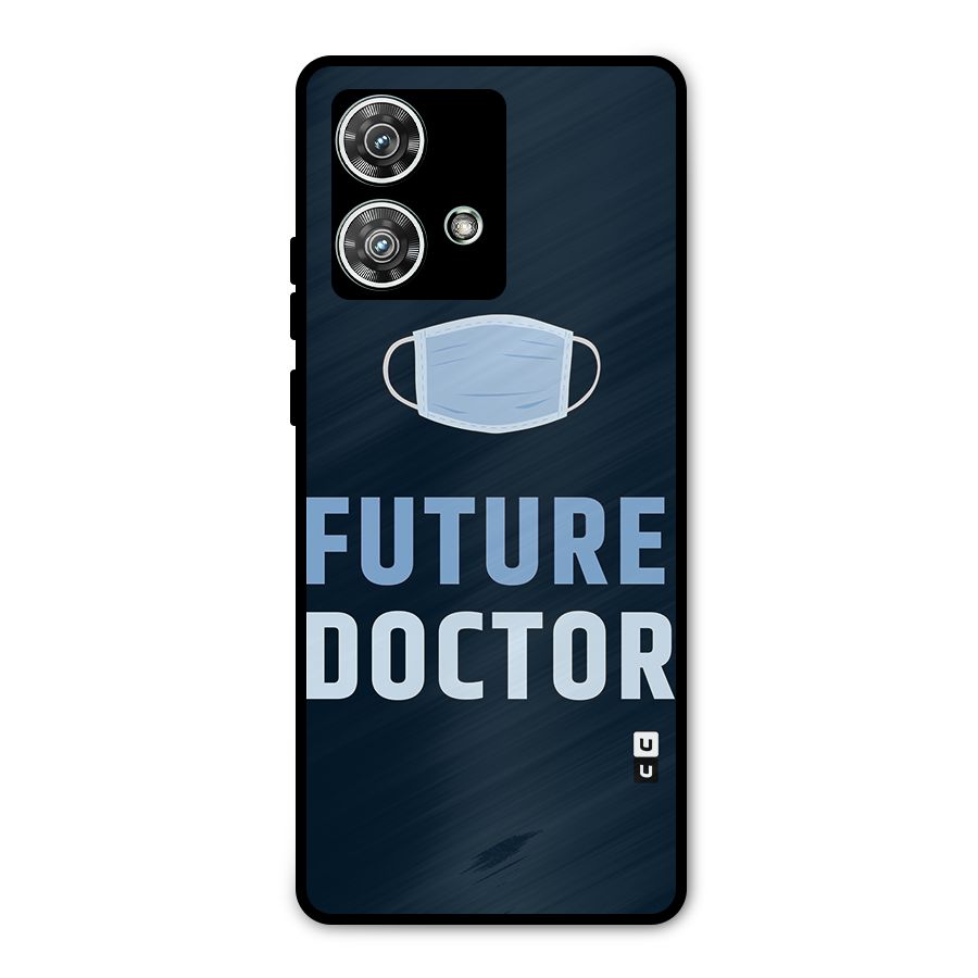 Future Doctor Metal Back Case for Motorola Edge 40 Neo