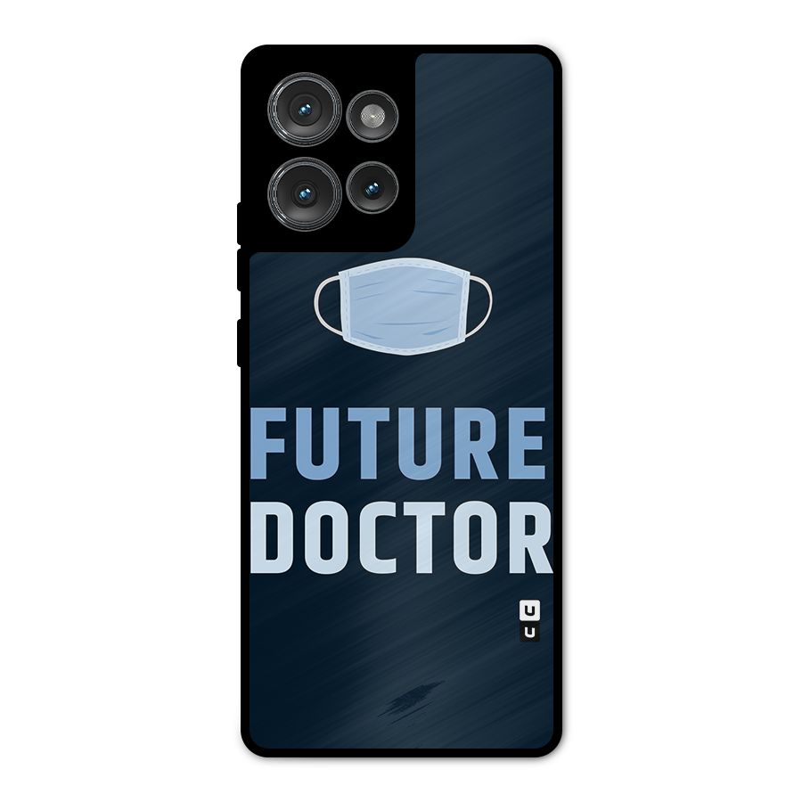 Future Doctor Metal Back Case for Motorola Edge 50