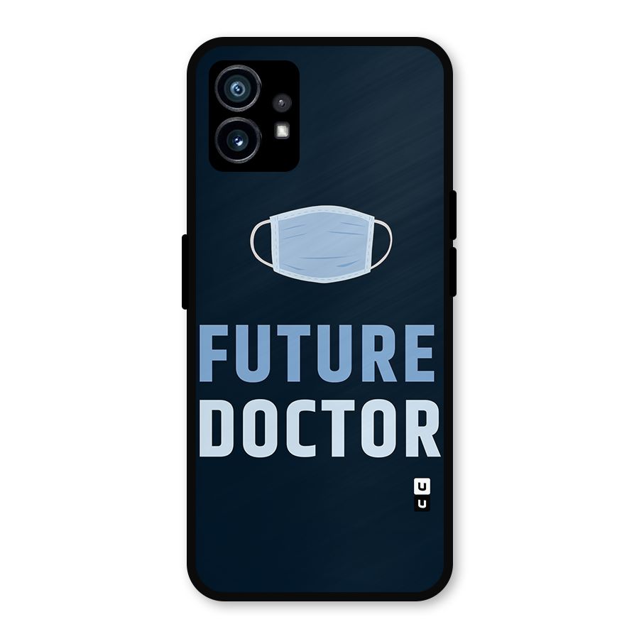 Future Doctor Metal Back Case for Nothing Phone 1