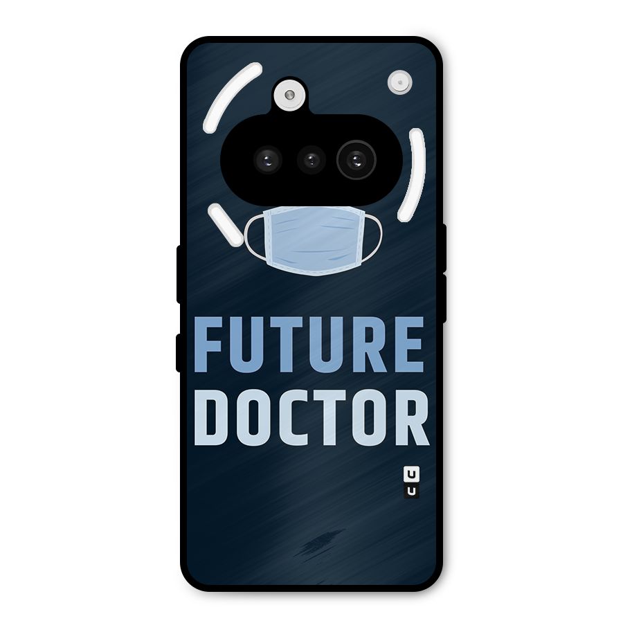 Future Doctor Metal Back Case for Nothing Phone 3a