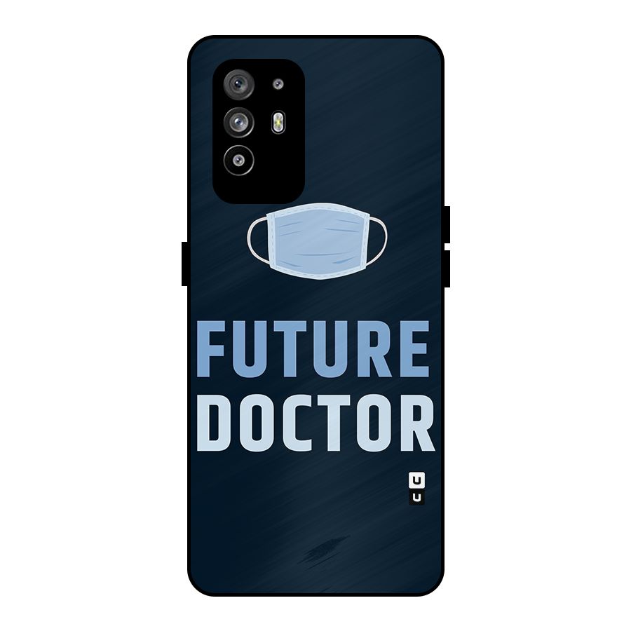 Future Doctor Metal Back Case for Oppo F19 Pro Plus 5G
