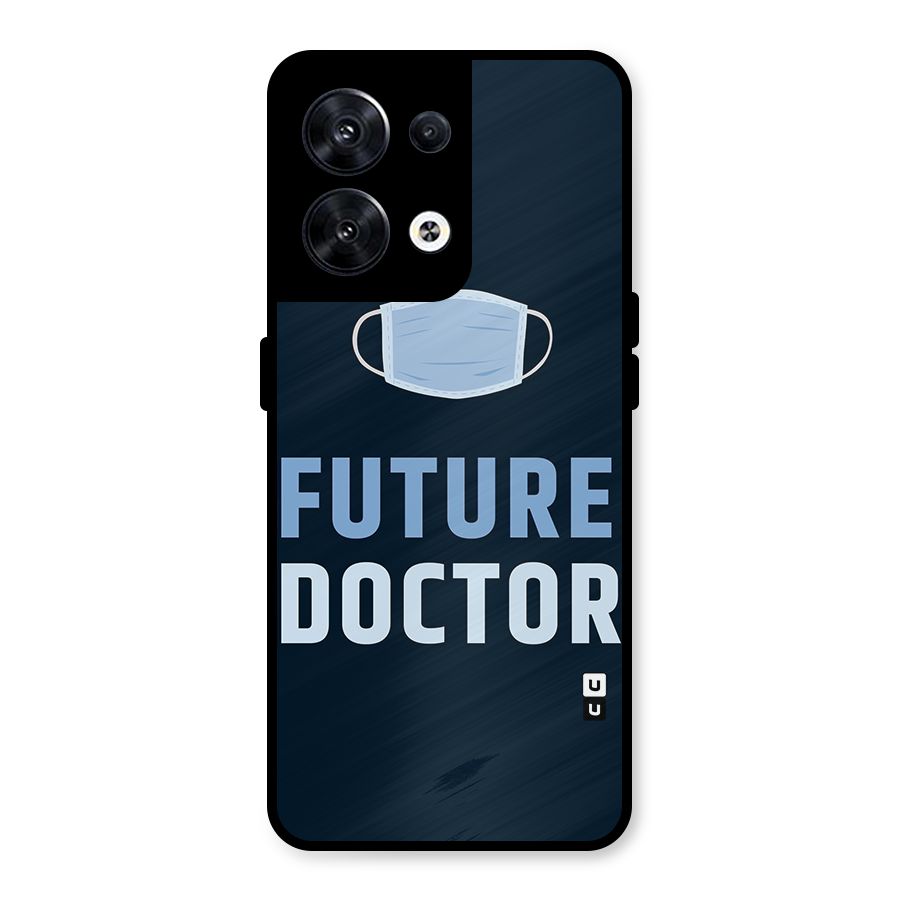 Future Doctor Metal Back Case for Oppo Reno8 5G