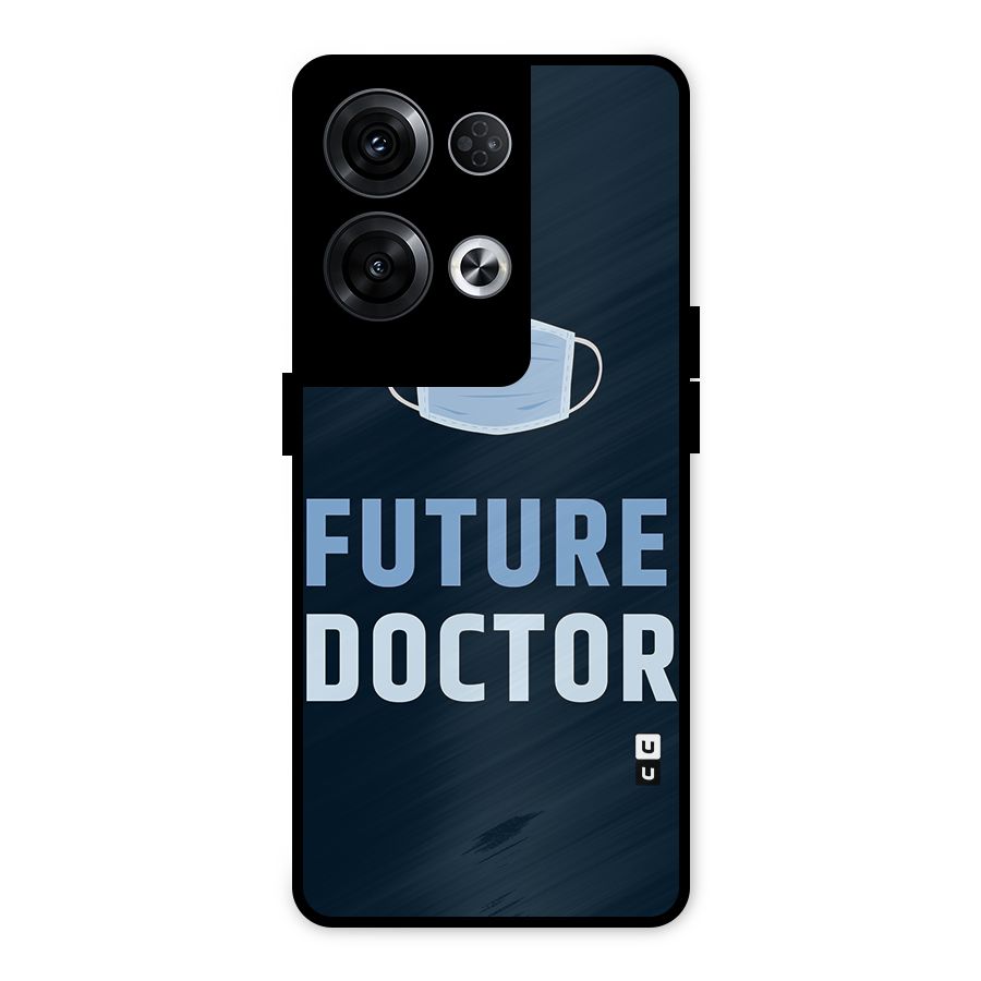 Future Doctor Metal Back Case for Oppo Reno8 Pro 5G