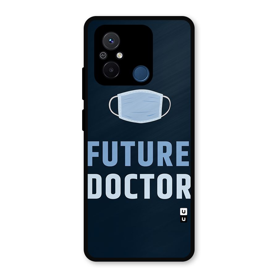 Future Doctor Metal Back Case for Poco C55