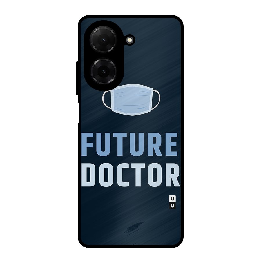 Future Doctor Metal Back Case for Poco C71