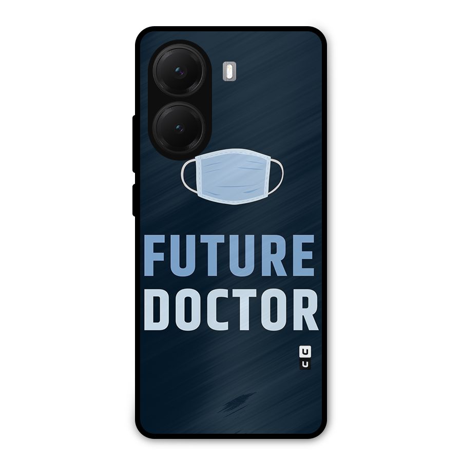 Future Doctor Metal Back Case for Poco X7 Pro