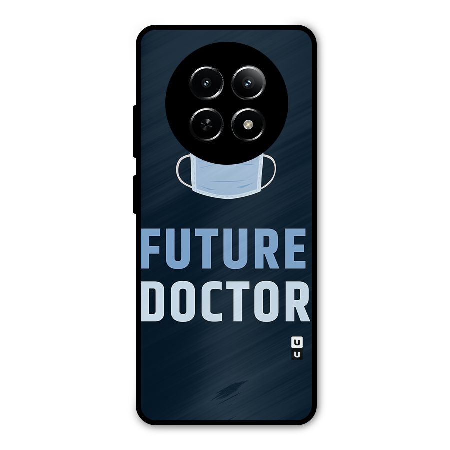 Future Doctor Metal Back Case for Realme 12x 5G