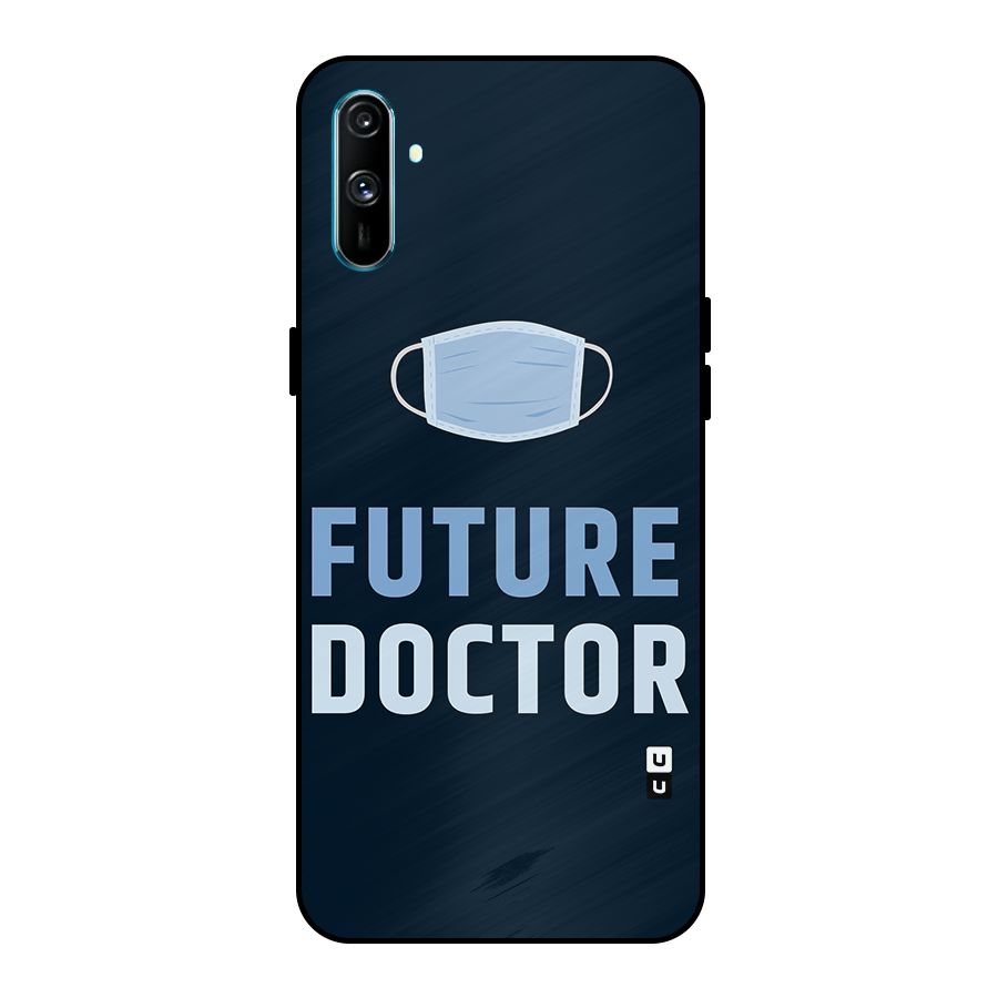Future Doctor Metal Back Case for Realme C3