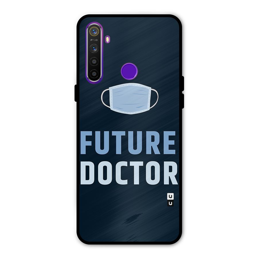 Future Doctor Metal Back Case for Realme Narzo 10