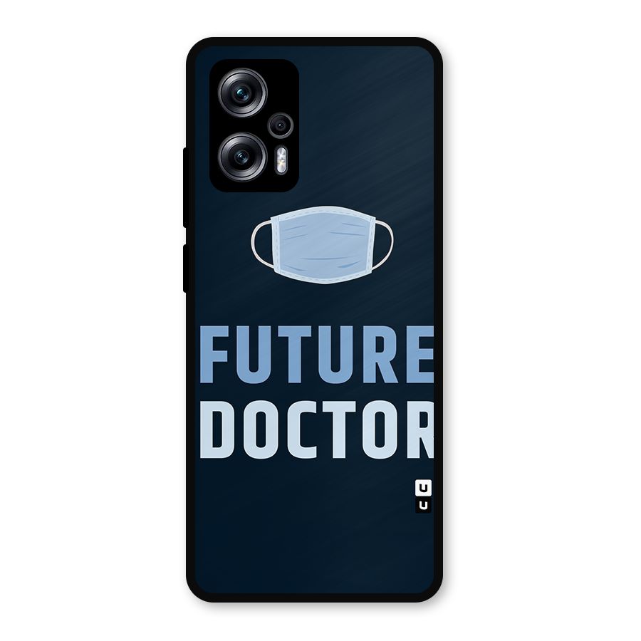 Future Doctor Metal Back Case for Redmi K50i