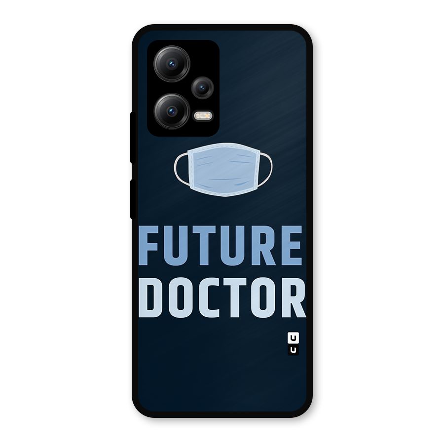 Future Doctor Metal Back Case for Redmi Note 12 5G
