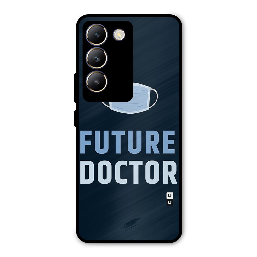 Future Doctor Metal Back Case for Vivo T3 5G