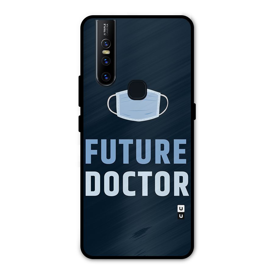 Future Doctor Metal Back Case for Vivo V15