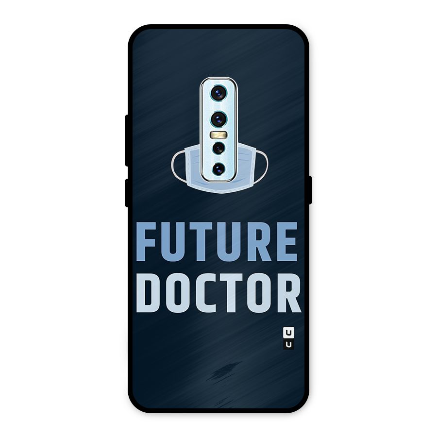 Future Doctor Metal Back Case for Vivo V17 Pro