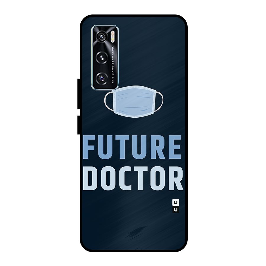 Future Doctor Metal Back Case for Vivo V20 SE
