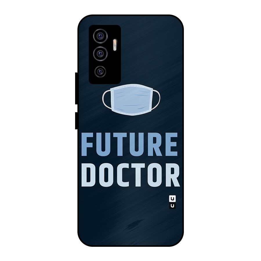 Future Doctor Metal Back Case for Vivo V23e