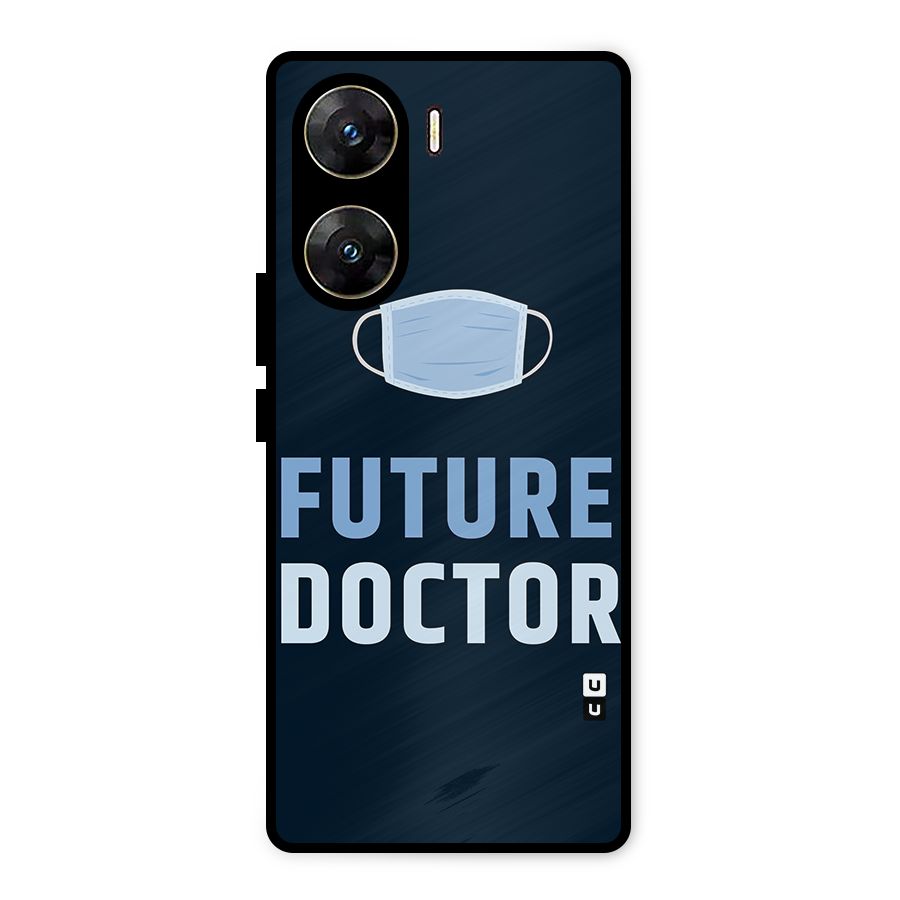 Future Doctor Metal Back Case for Vivo V29e