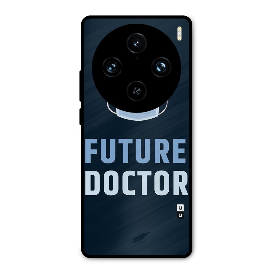 Future Doctor Metal Back Case for Vivo X100 Pro