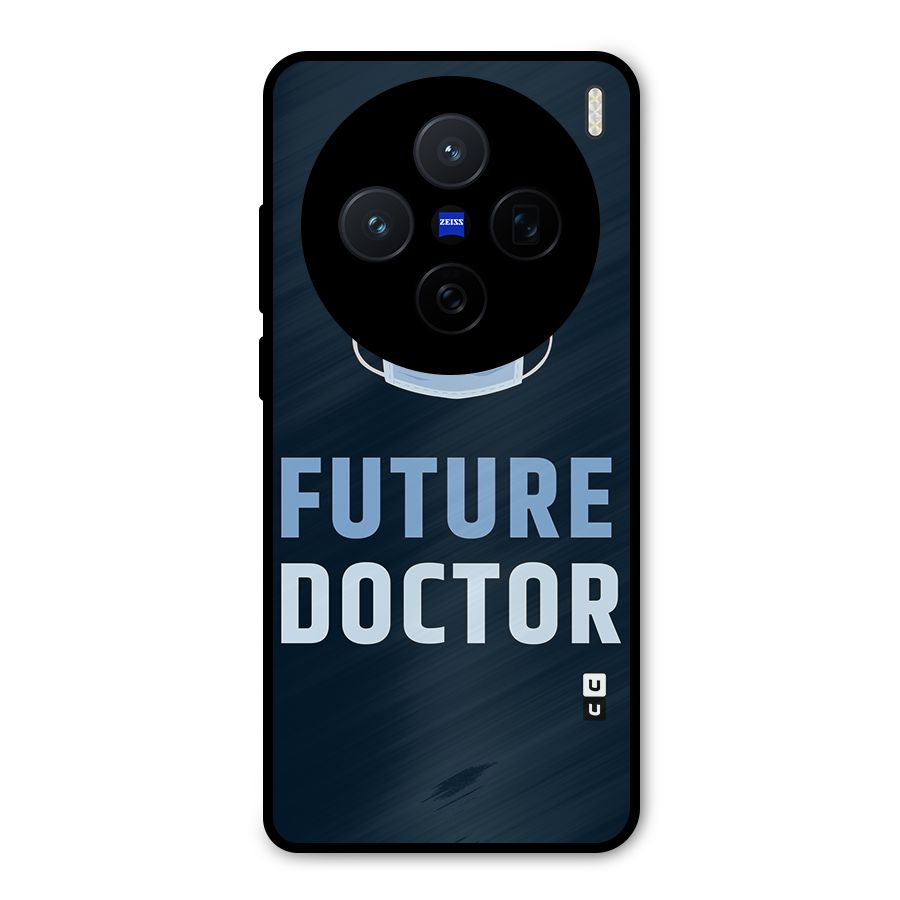 Future Doctor Metal Back Case for Vivo X200