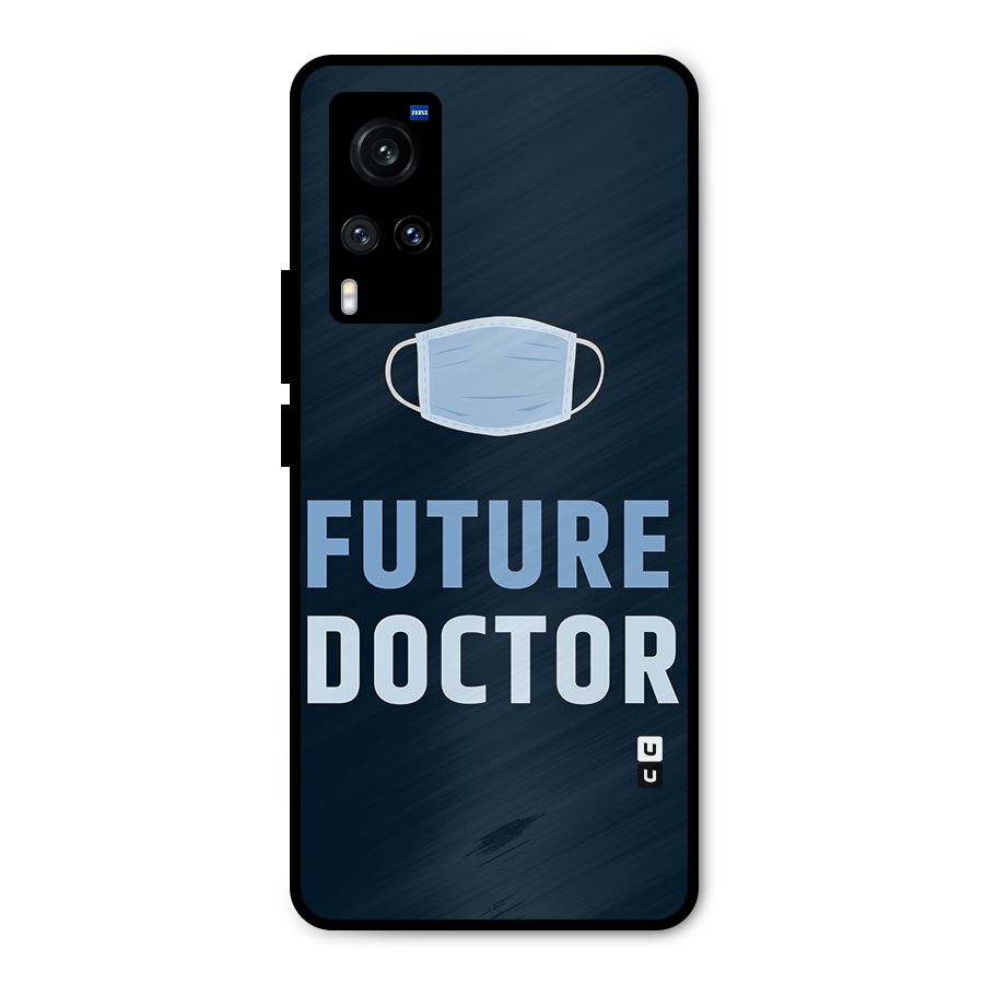 Future Doctor Metal Back Case for Vivo X60