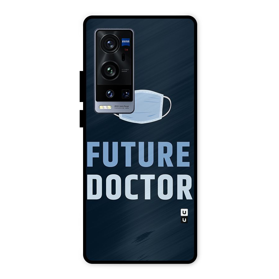 Future Doctor Metal Back Case for Vivo X60 Pro Plus