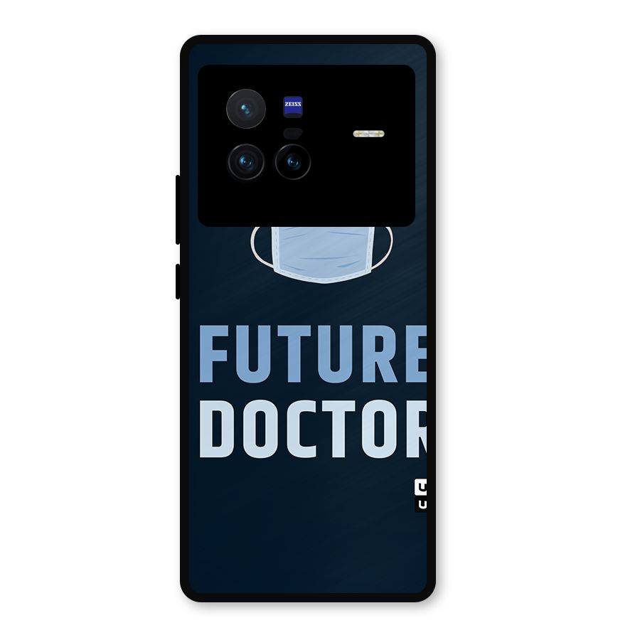 Future Doctor Metal Back Case for Vivo X80