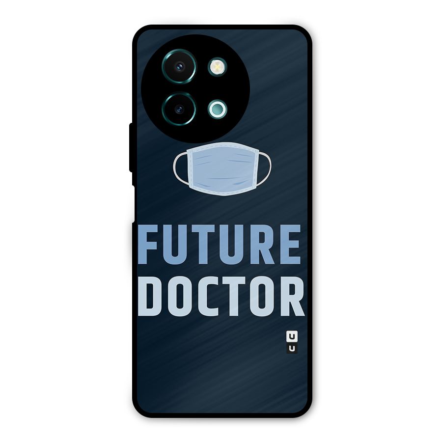 Future Doctor Metal Back Case for Vivo Y58