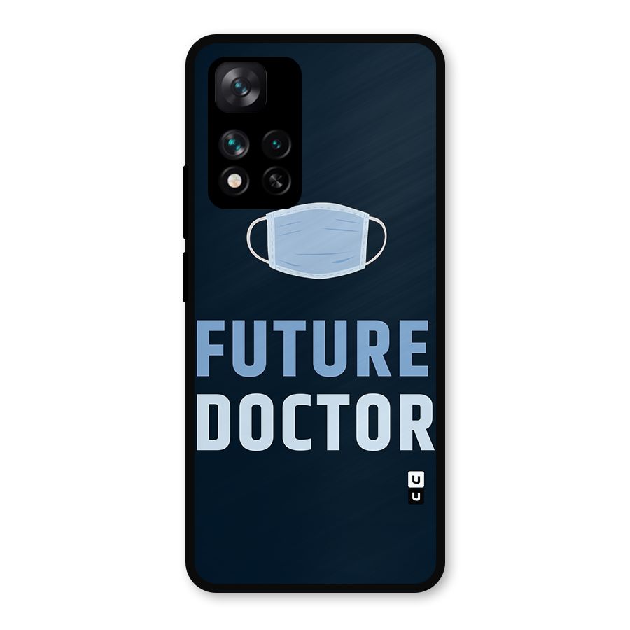 Future Doctor Metal Back Case for Xiaomi 11i Hypercharge 5G