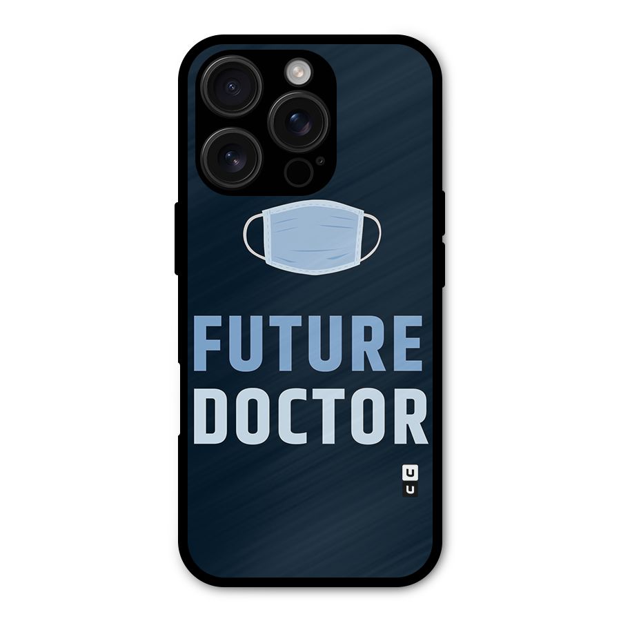 Future Doctor Metal Back Case for iPhone 16 Pro