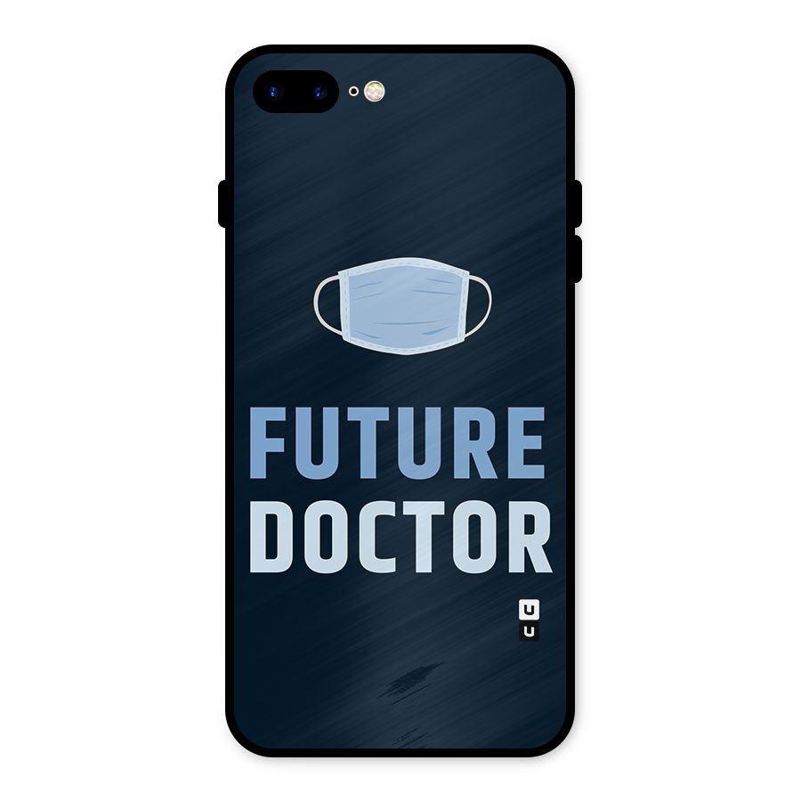 Future Doctor Metal Back Case for iPhone 8 Plus