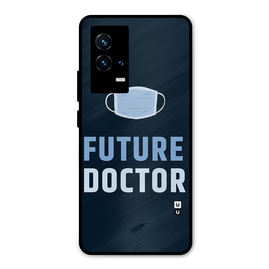 Future Doctor Metal Back Case for iQOO 9 5G