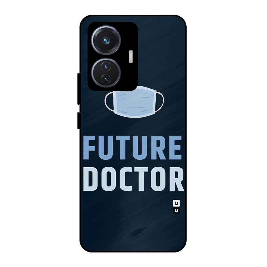 Future Doctor Metal Back Case for iQOO Z6 44W