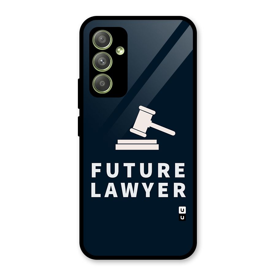 Future Lawyer Glass Back Case for Galaxy A54