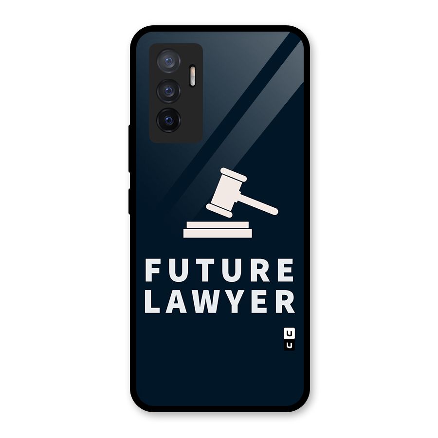 Future Lawyer Glass Back Case for Vivo V23e