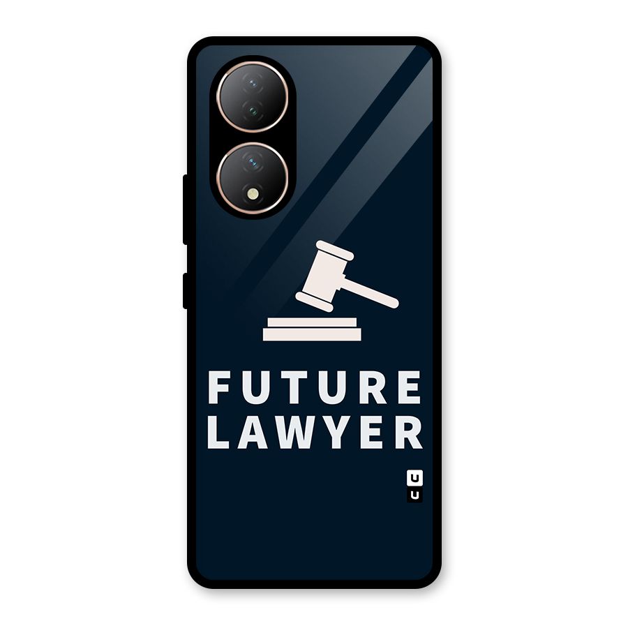 Future Lawyer Glass Back Case for Vivo Y100