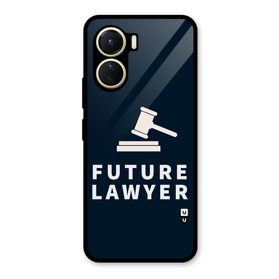 Future Lawyer Glass Back Case for Vivo Y16