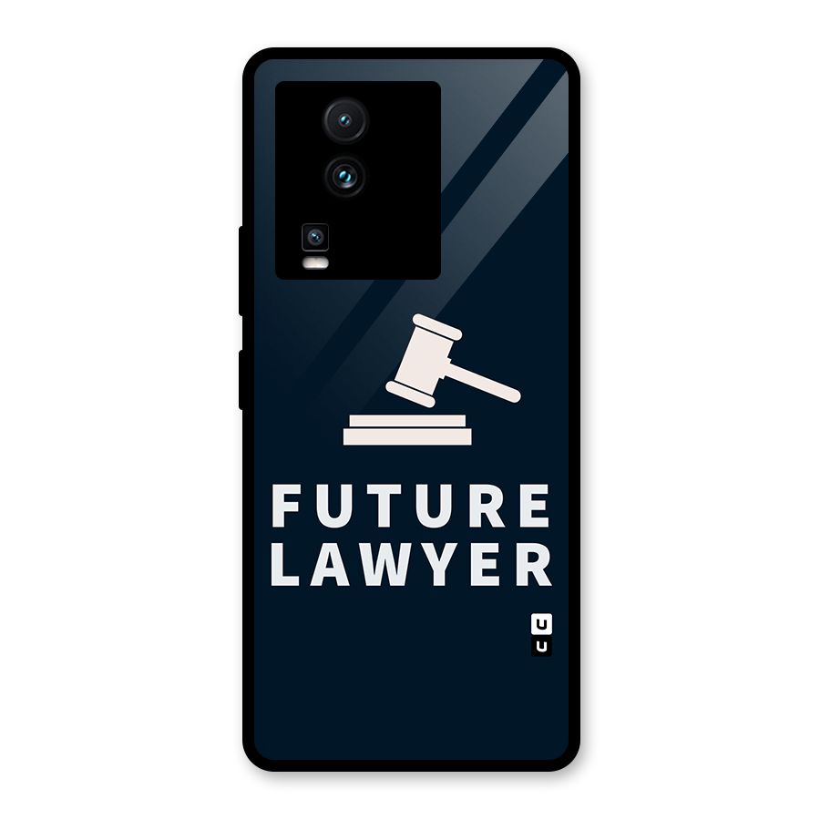 Future Lawyer Glass Back Case for Vivo iQOO Neo 7 Pro