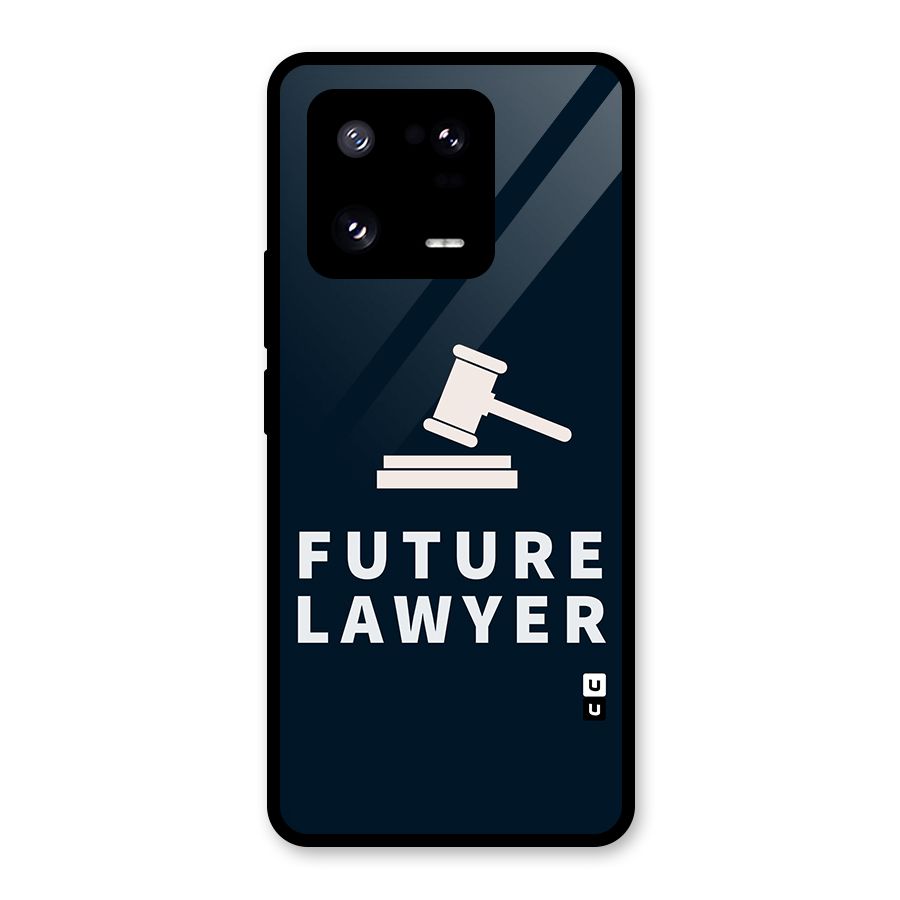 Future Lawyer Glass Back Case for Xiaomi 13 Pro