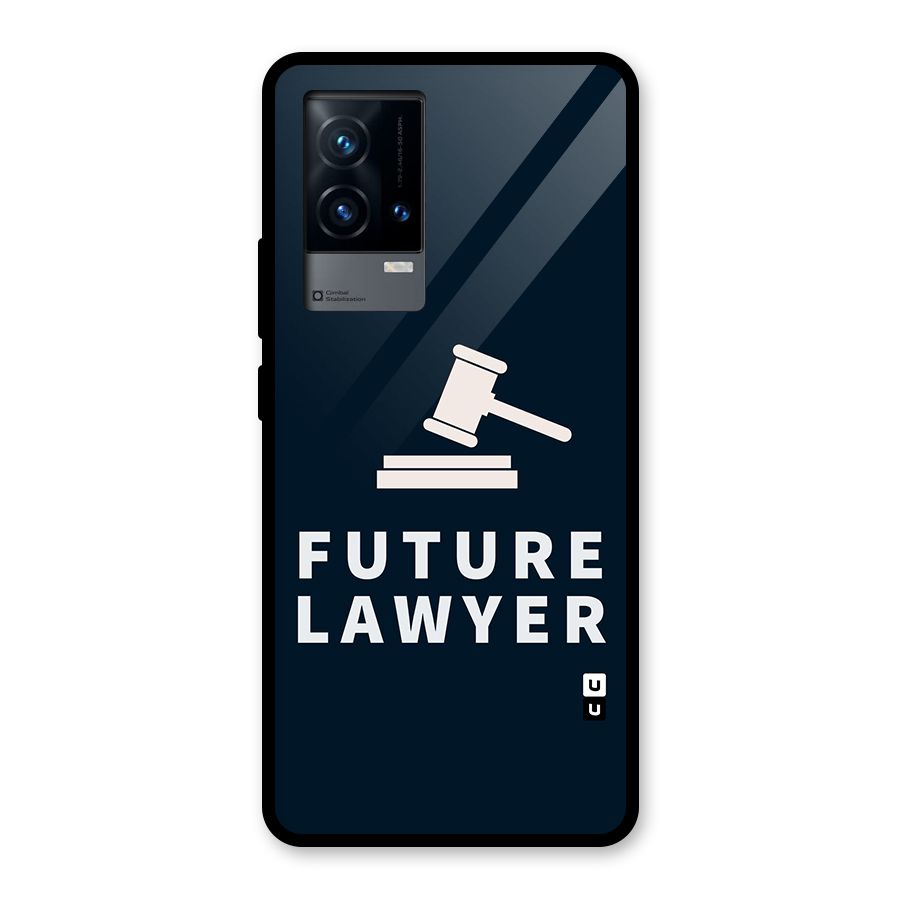 Future Lawyer Glass Back Case for iQOO 9 5G
