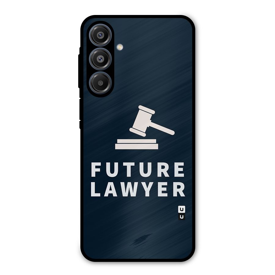 Future Lawyer Metal Back Case for Galaxy A16 5G