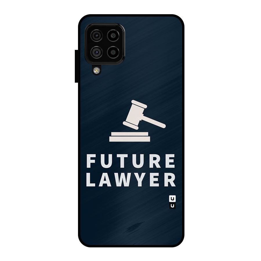 Future Lawyer Metal Back Case for Galaxy A22 4G
