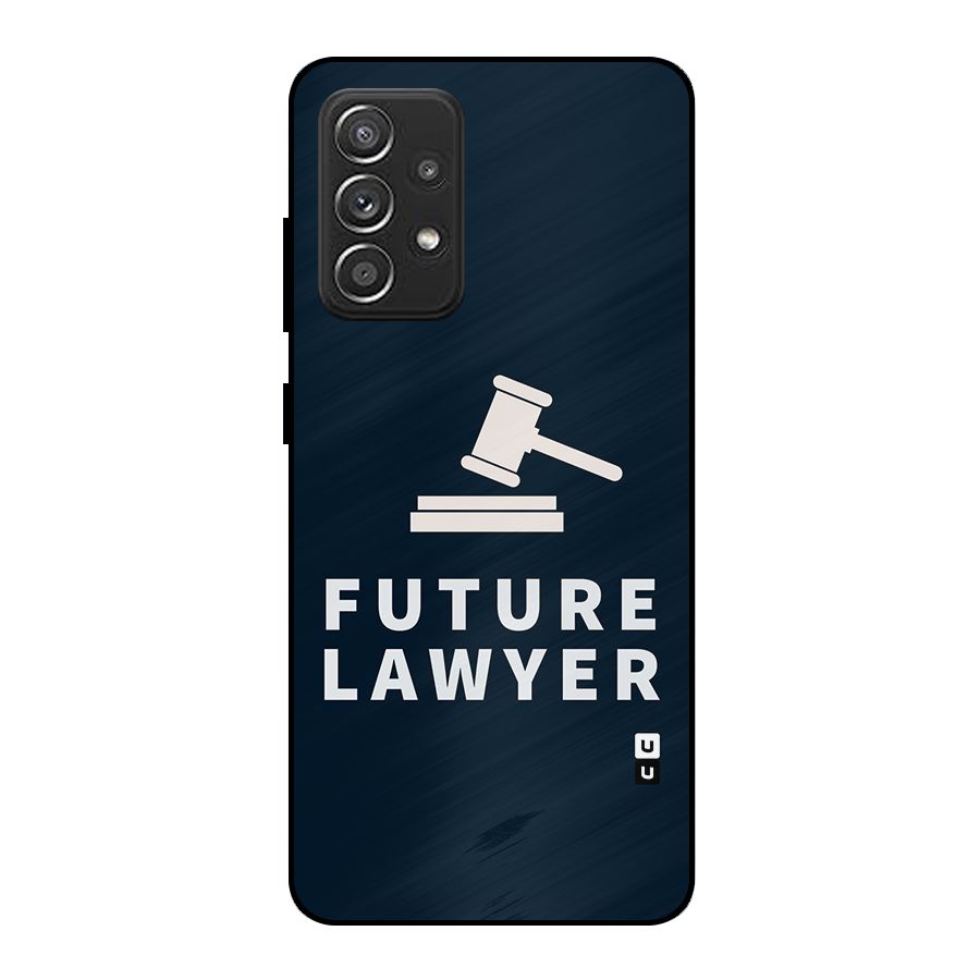 Future Lawyer Metal Back Case for Galaxy A52s 5G