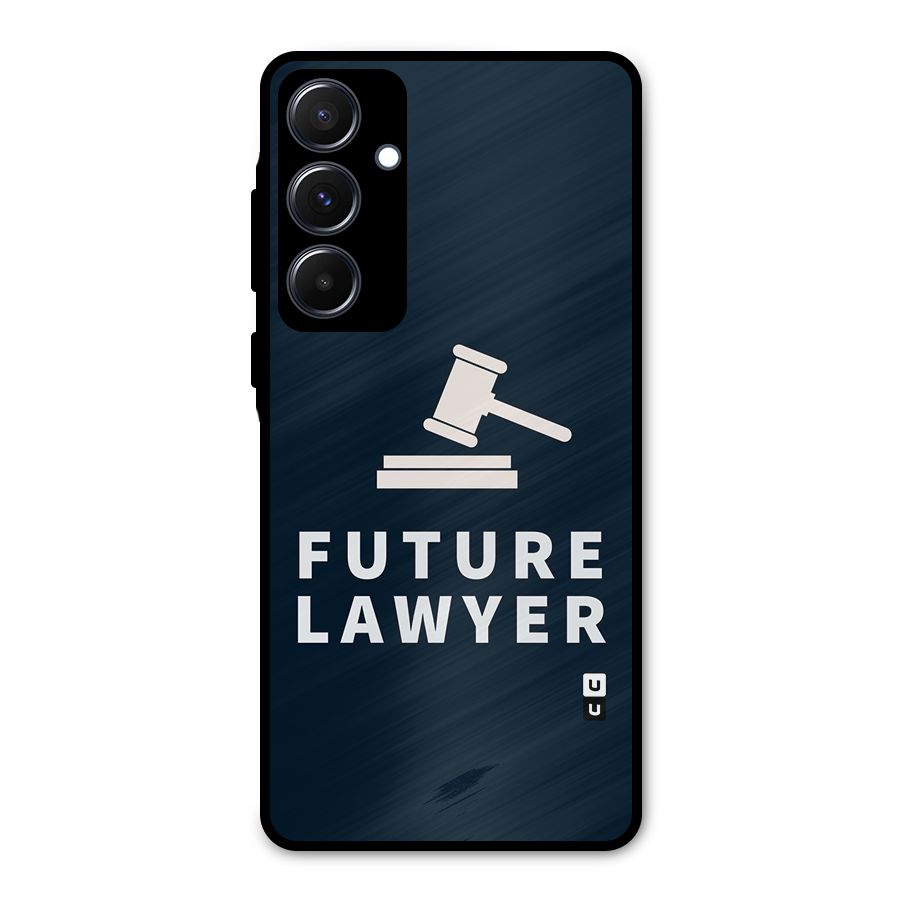 Future Lawyer Metal Back Case for Galaxy A55