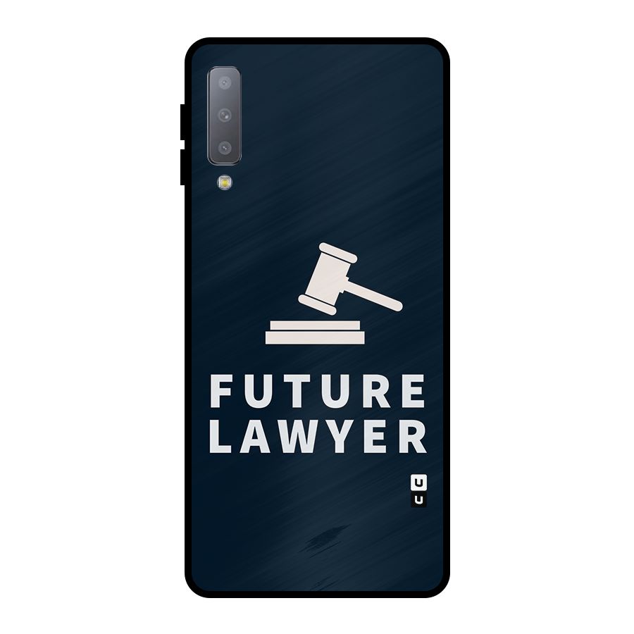 Future Lawyer Metal Back Case for Galaxy A7 (2018)