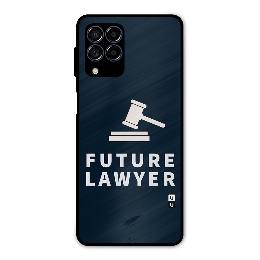 Future Lawyer Metal Back Case for Galaxy M53 5G
