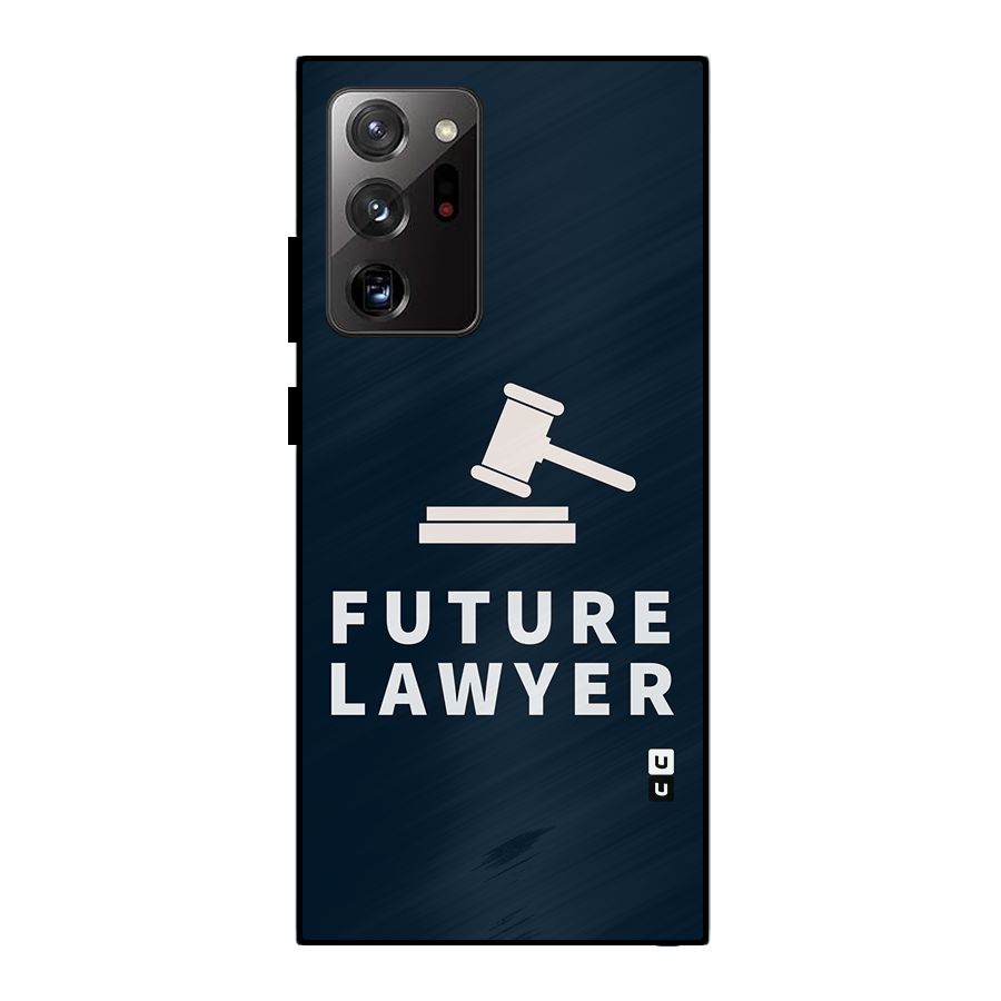 Future Lawyer Metal Back Case for Galaxy Note 20 Ultra