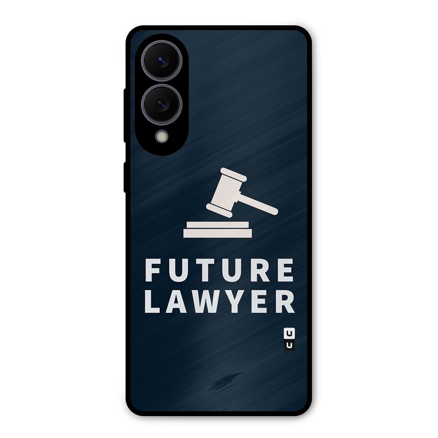 Future Lawyer Metal Back Case for Galaxy S25 Edge